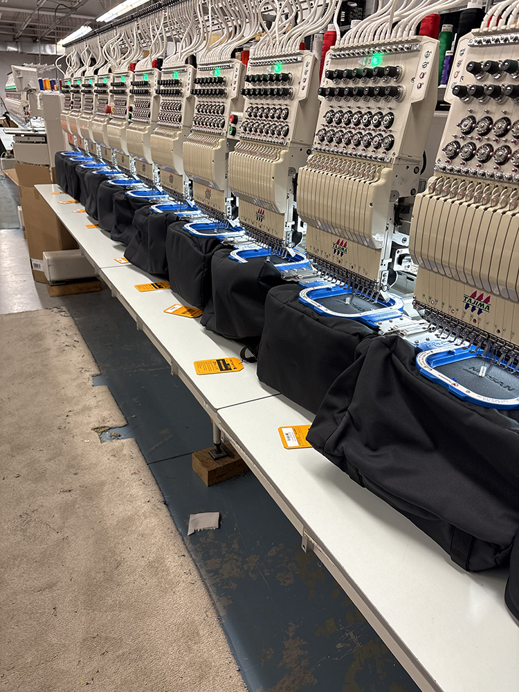 High-Volume Embroidery Machine