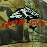 Bob-Cat logo on baseball cap