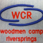 WCR puff embroidery