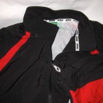 Black and Red zip-up Prince jackets, $5 each: 2-M, 2-L